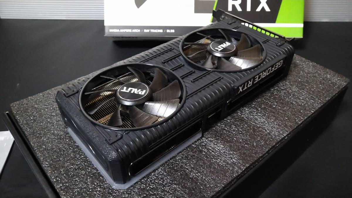 Palit グラフィックボード GPU GeForce RTX 3060 Ti Dual OC 8G GDDR6