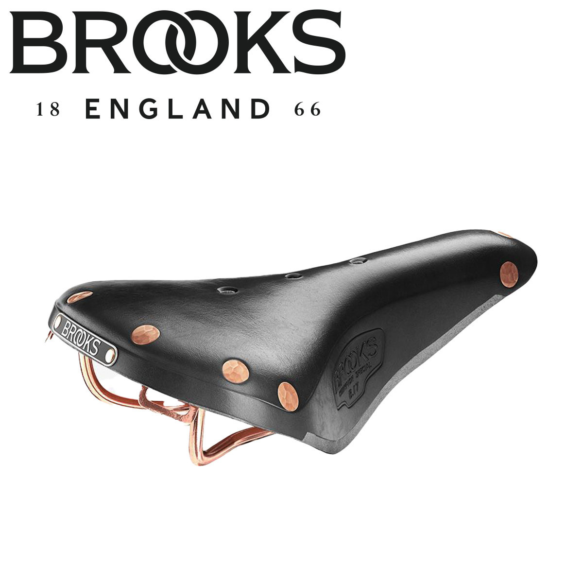 驚きの価格 BROOKS ブルックス B17 スペシャル レザー サドル ブラック B17 Special Saddle BLACK イギリス製 並行輸入品 鍵、ロック