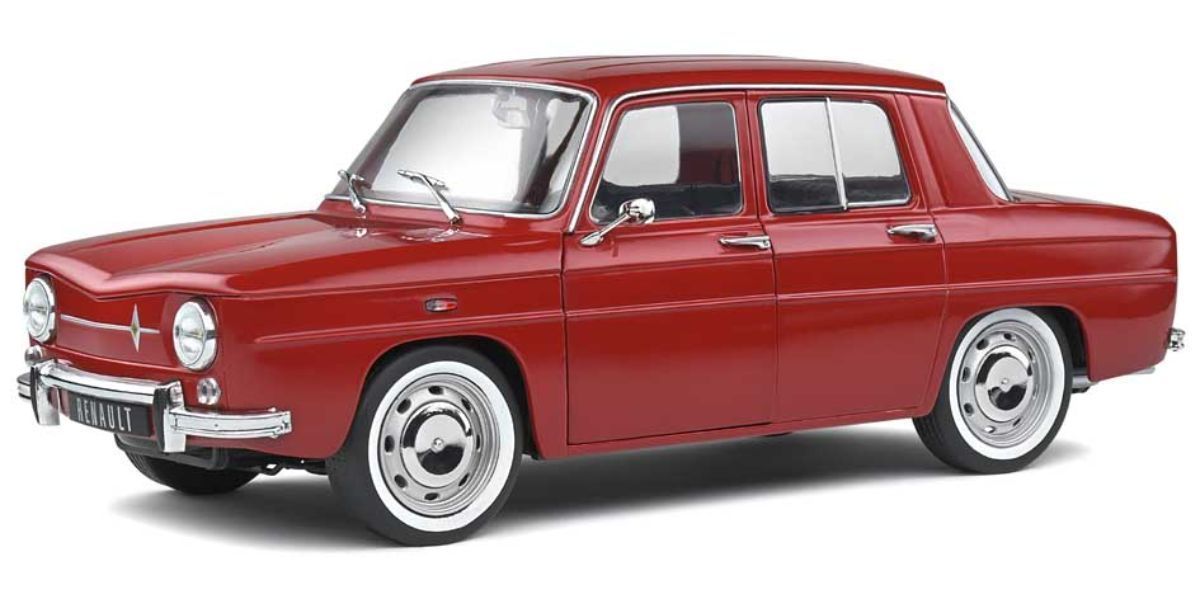 ソリド 1/18 ルノー 8 ユイット マジョール 1967 レッド Solido Renault 8 Major Rouge S1803606