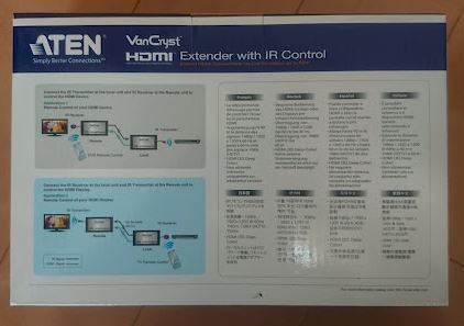 ☆ ATEN IRコントロール対応HDMIエクステンダ ☆ VE810 ☆