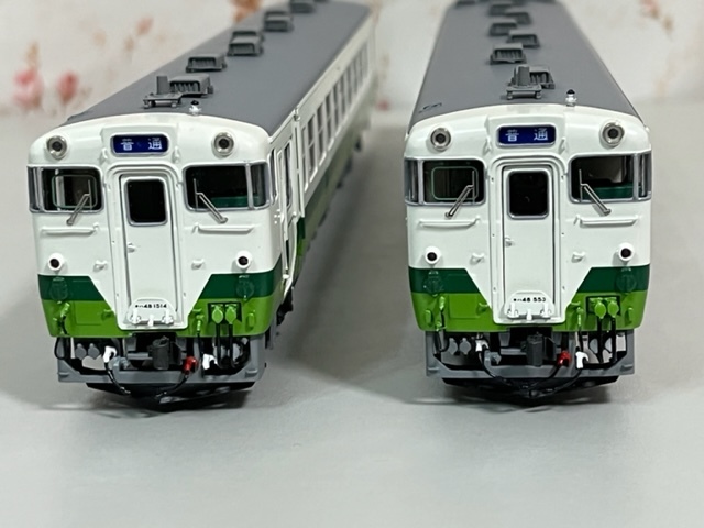 U-TRAINS ユートレイン JR東日本 キハ48 500番台後期 東北色完成品
