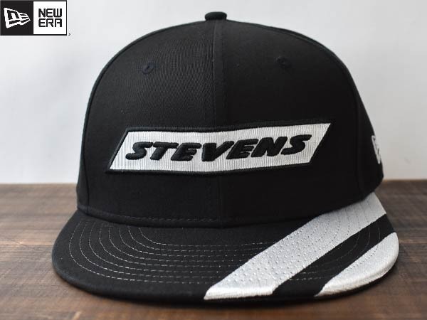 H640《未使用品》NEW ERA ニューエラ 9 FIFTY【S-Mフリーサイズ】STEVENS BIKES スティーブンズバイク サイクリング 帽子 キャップ_画像3