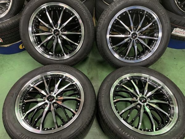 ★即納!新品 プレシャス HM-3(7J+55PCD114.3/5H)ブリヂストン T005A(215/55-18)215/55R18タイヤ付 C-HR/オデッセイ/ヴェゼル 等