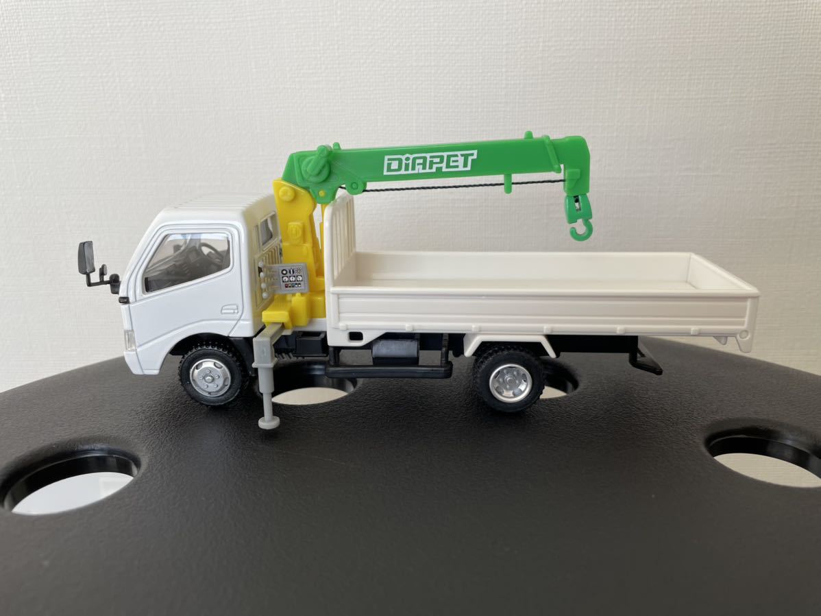 ダイヤペット 1/43 日野デュトロ ユニック車 ダイアペット 1/43 ミニカー 日野デュトロ クレーン トラック
