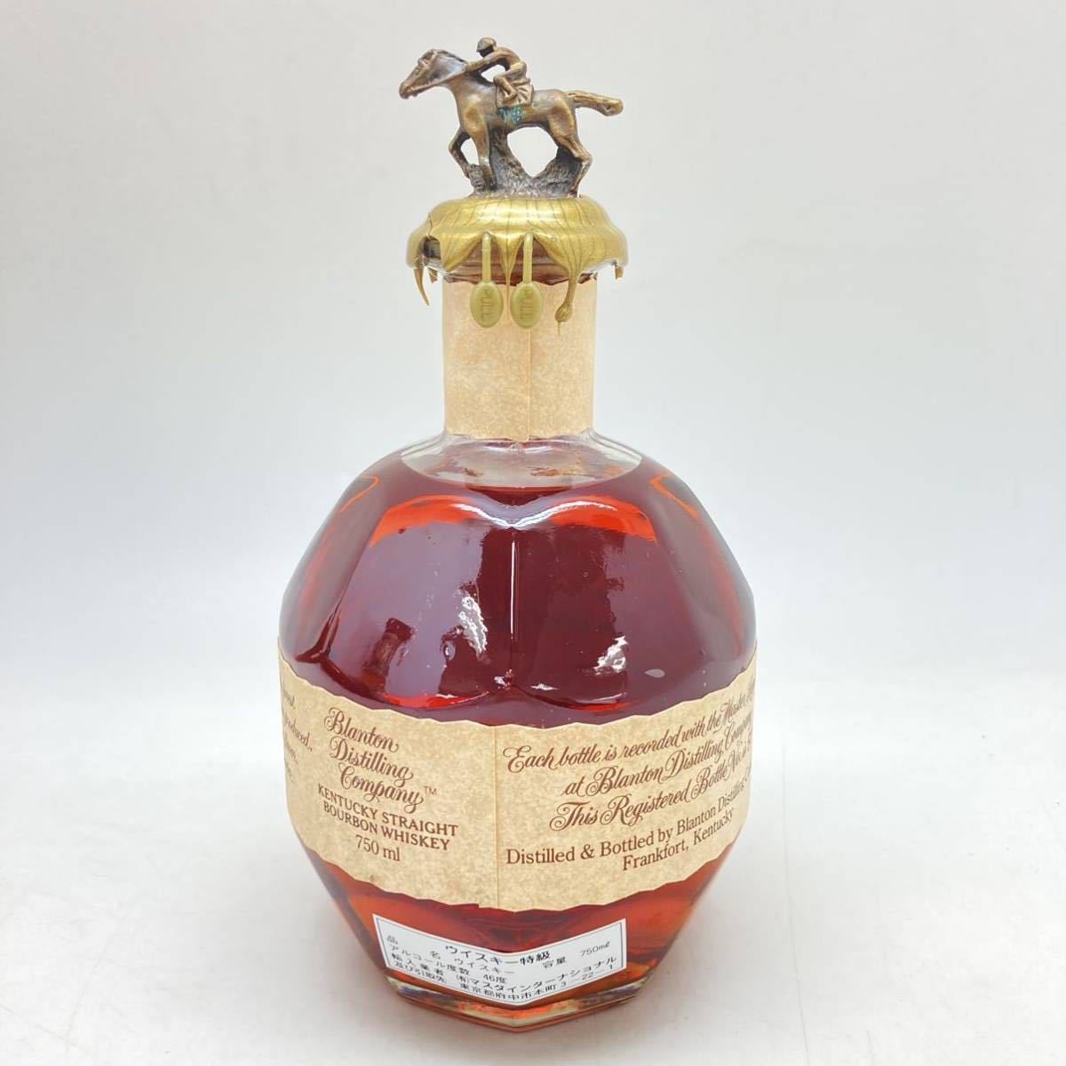 ☆未開栓ブラントンシングルバレル バーボンウイスキー/Blanton Single