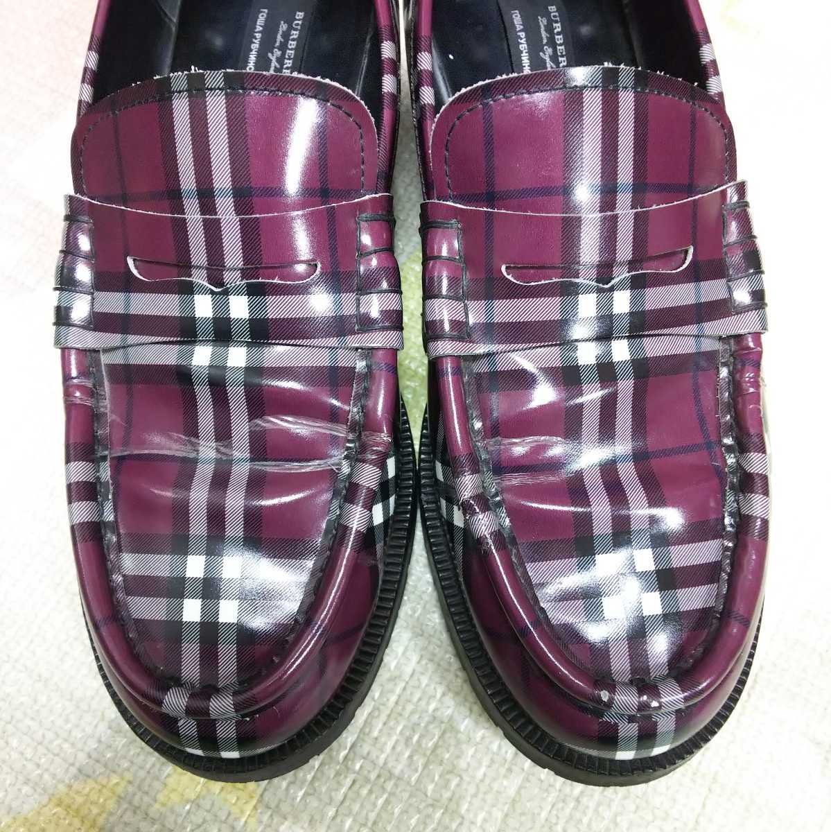 【貴重】バーバリー ゴーシャラブチンスキー ローファー 靴 コムデギャルソン　BURBERRY　COMME des GARCONS_画像6