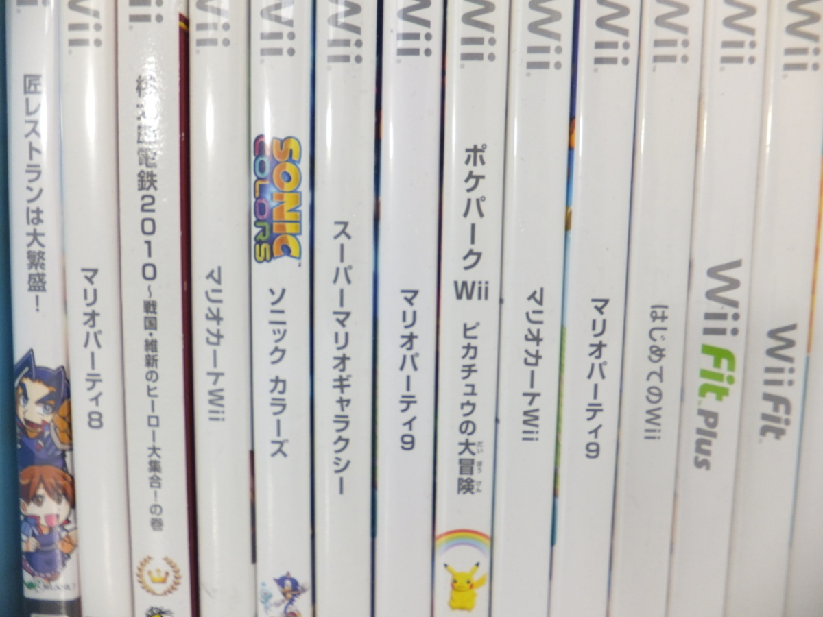 ◇ジャンク　Wii WiiU ソフト　84本セット(WiiU12本　Wii72本）　ダブりあり 同梱不可 1円スタート_画像5