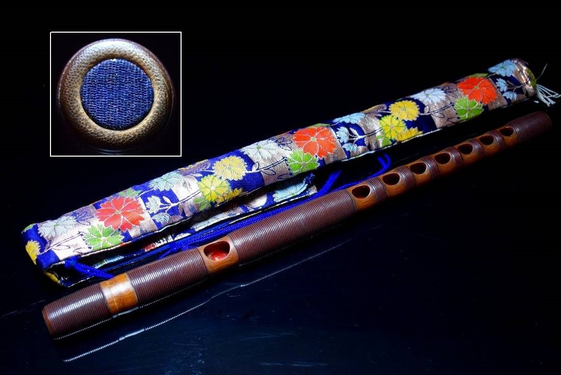  ryuuteki сажа бамбук книга@ труба Sakura береза шт синий . земля штекер пакет есть . приятный dragon flute бог приятный поперечная флейта традиционные японские музыкальные инструменты поиск язык .)... талант труба shamisen кото 