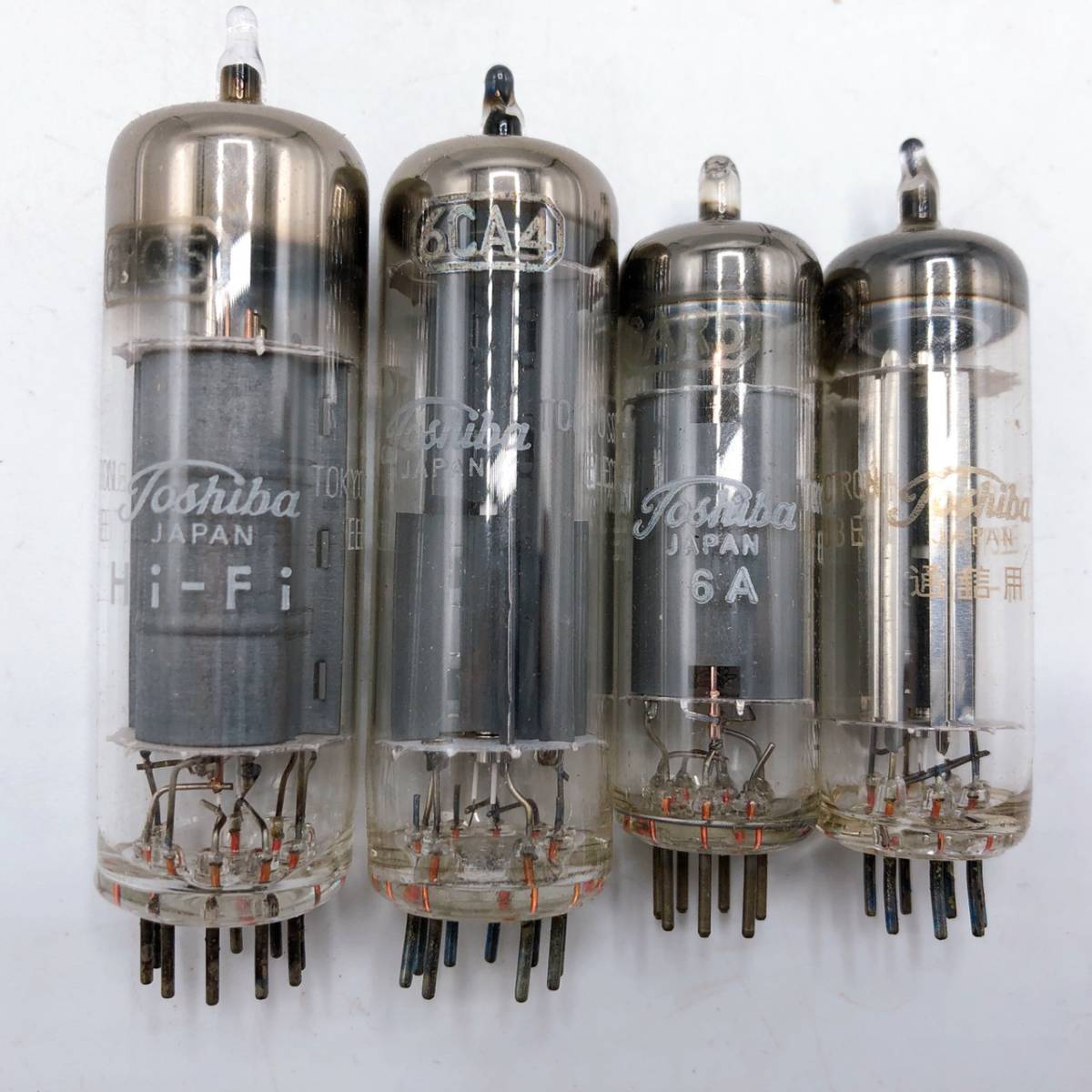 TOSHIBA 東芝 12AX7 12AT7 6CA4 6BQ5 6AR5 6X4 通信用 Hi-Fi TOSHIBA 東芝 12AX7 12AT7 6CA4 6BQ5 6AR5 6X4 通信用 Hi-Fi