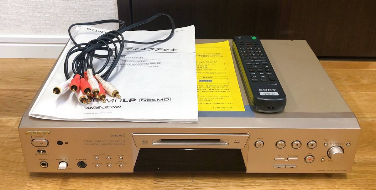 SONY ソニー MDS-JE780 ミニディスクデッキ MDデッキ MDプレイヤー