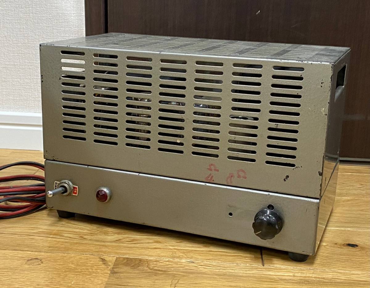 真空管モノラルアンプ　自作　SANSUI　山水電気　ナショナル　5AR4　東芝　6V6GT　トランス　1106ー2埼_画像2