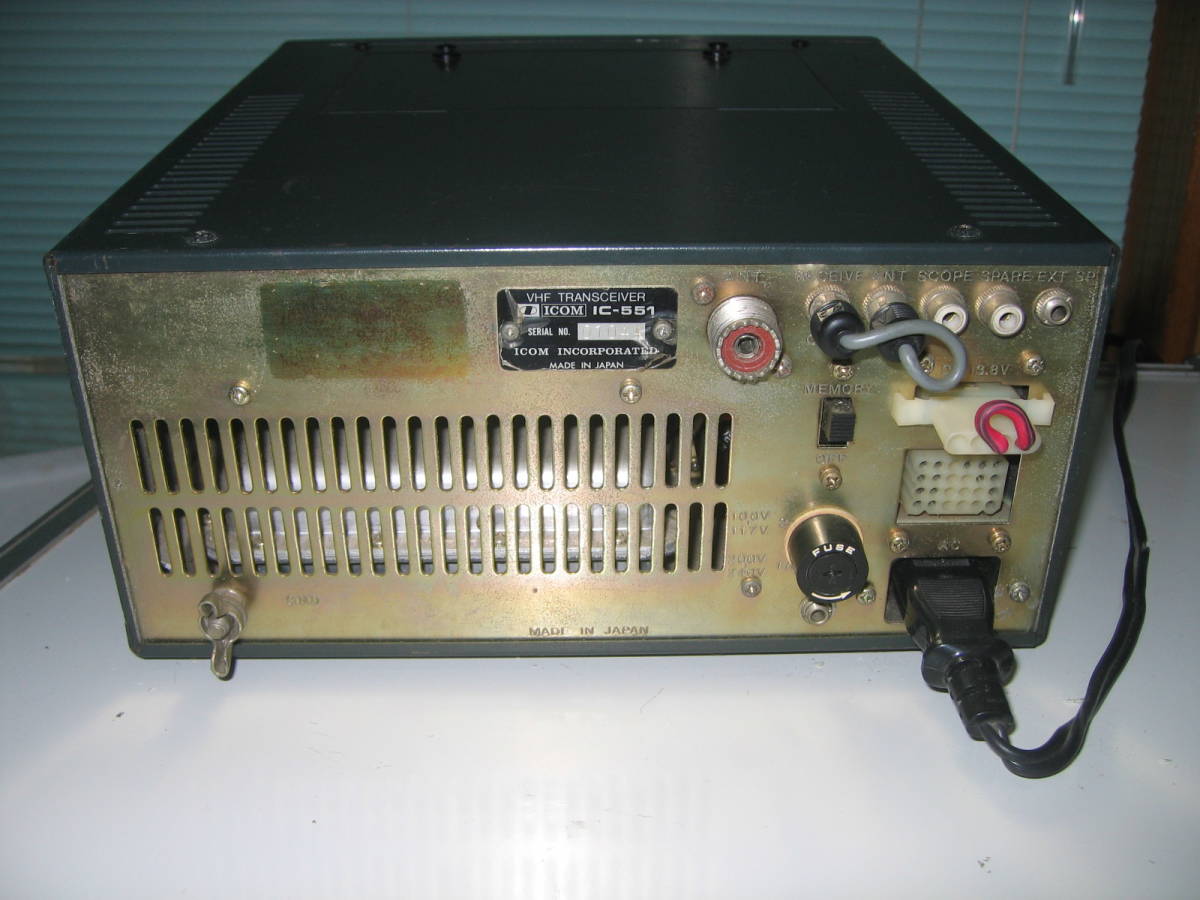 アイコム ICOM 50MHz オールモードトランシーバー IC-551 FMユニット