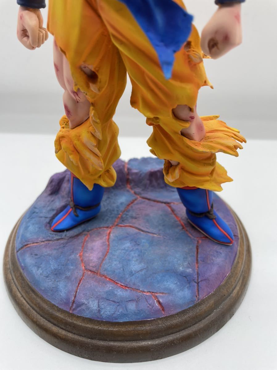 ドラゴンボール ガレージキット 完成品 孫悟空 スーパーサイヤ人