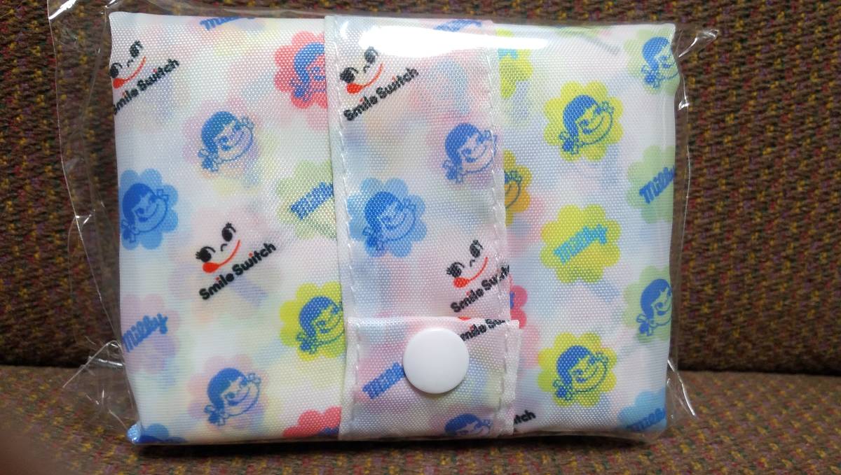 カラフルミルキー ペコちゃん オリジナルエコバッグ 未使用 送料無料