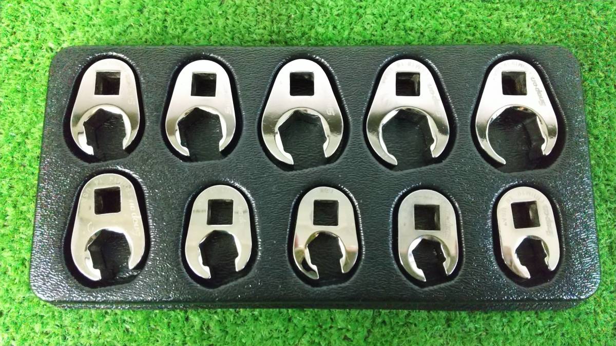 最新のデザイン 【未使用】Snap-on 3/8dr フレアナットクローフット