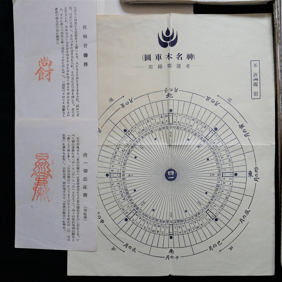 神道天行居 天行新聞 古道 数霊発秘 完串呂 護符 神道天行居 天行新聞 古道 数霊発秘 完串呂 護符