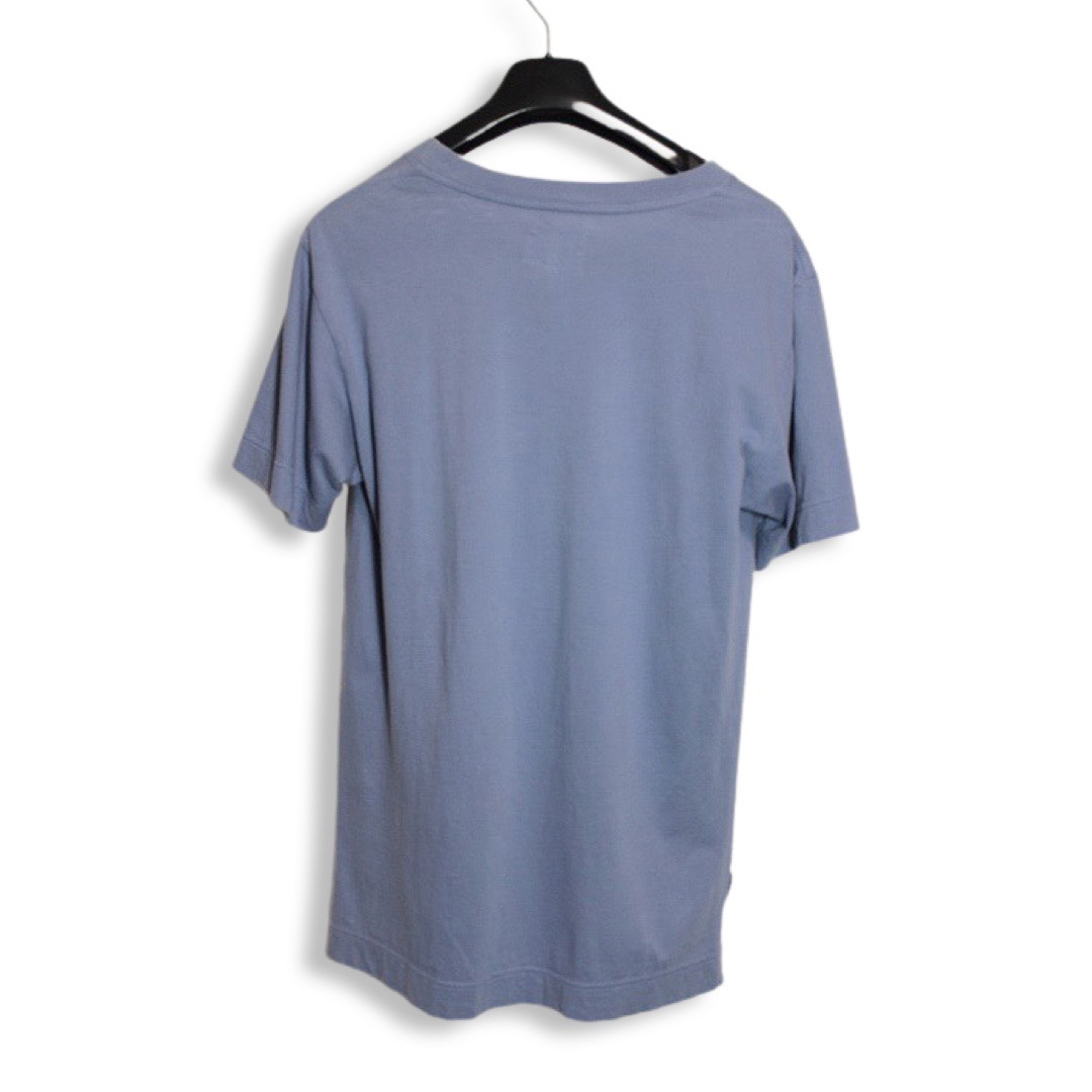 Vivienne Westwood ヴィヴィアン ウエストウッド ANGLOMANIA オーブプリント コットン 半袖 Tシャツ ブルー size 36 レディース 正規品_画像2