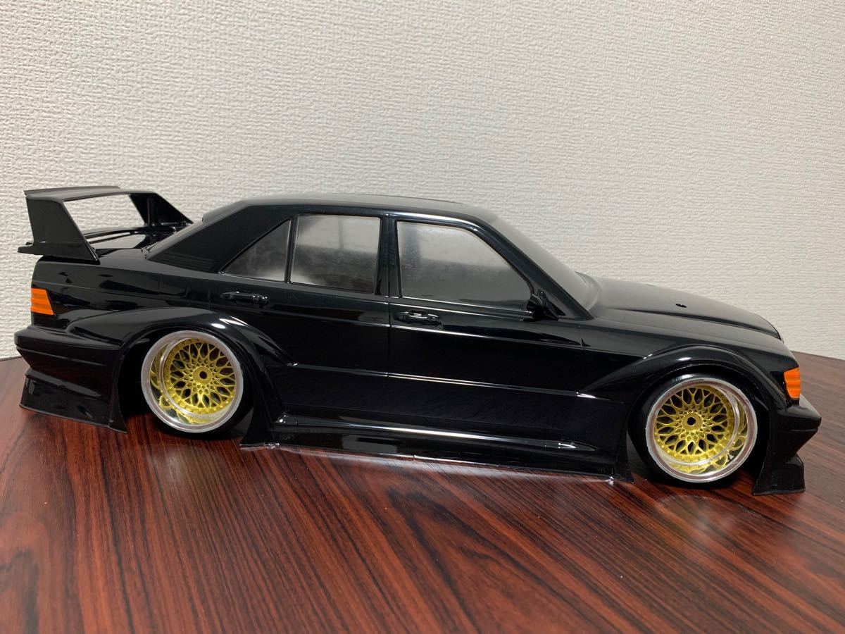 タミヤ　メルセデスベンツ　amg 190e ラジコンボディ　1/10 yd-2 完成品 塗装済み