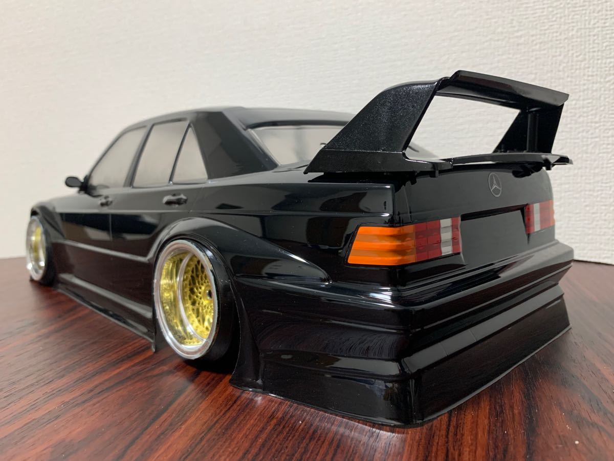 タミヤ　メルセデスベンツ　amg 190e ラジコンボディ　1/10 yd-2 完成品 塗装済み