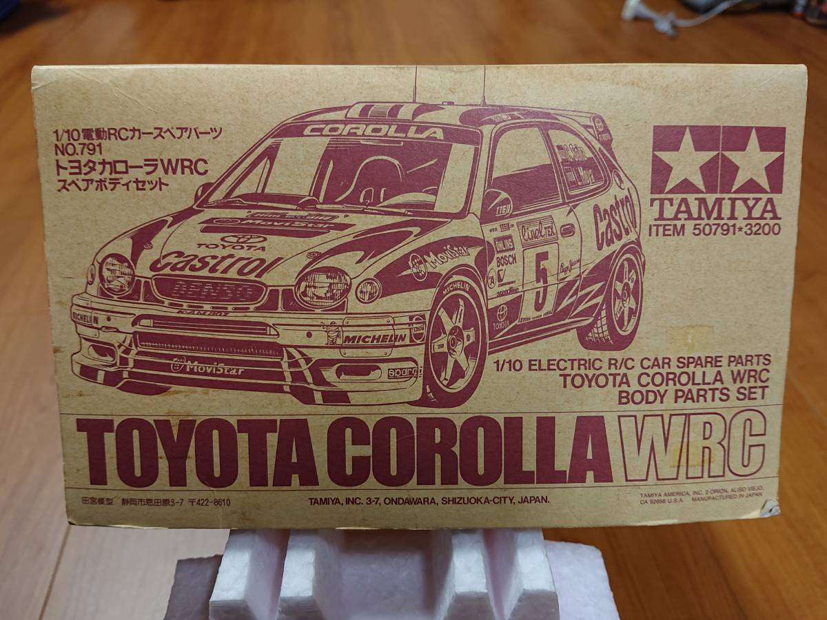 Yahoo!オークション - タミヤ 1/10 未使用 ボディ【トヨタ カローラ WRC