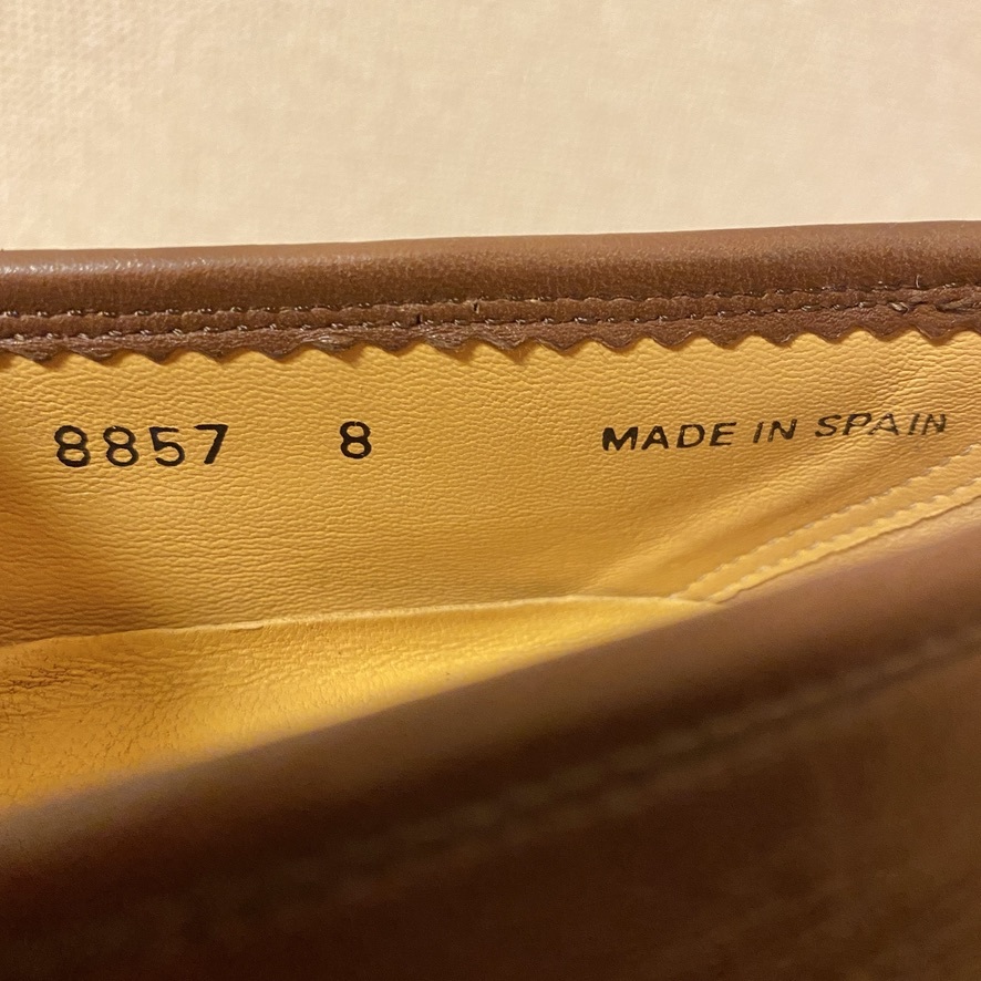 極美品! MAGNANNI マグナーニ スペイン製 タッセルローファー 茶 25.5