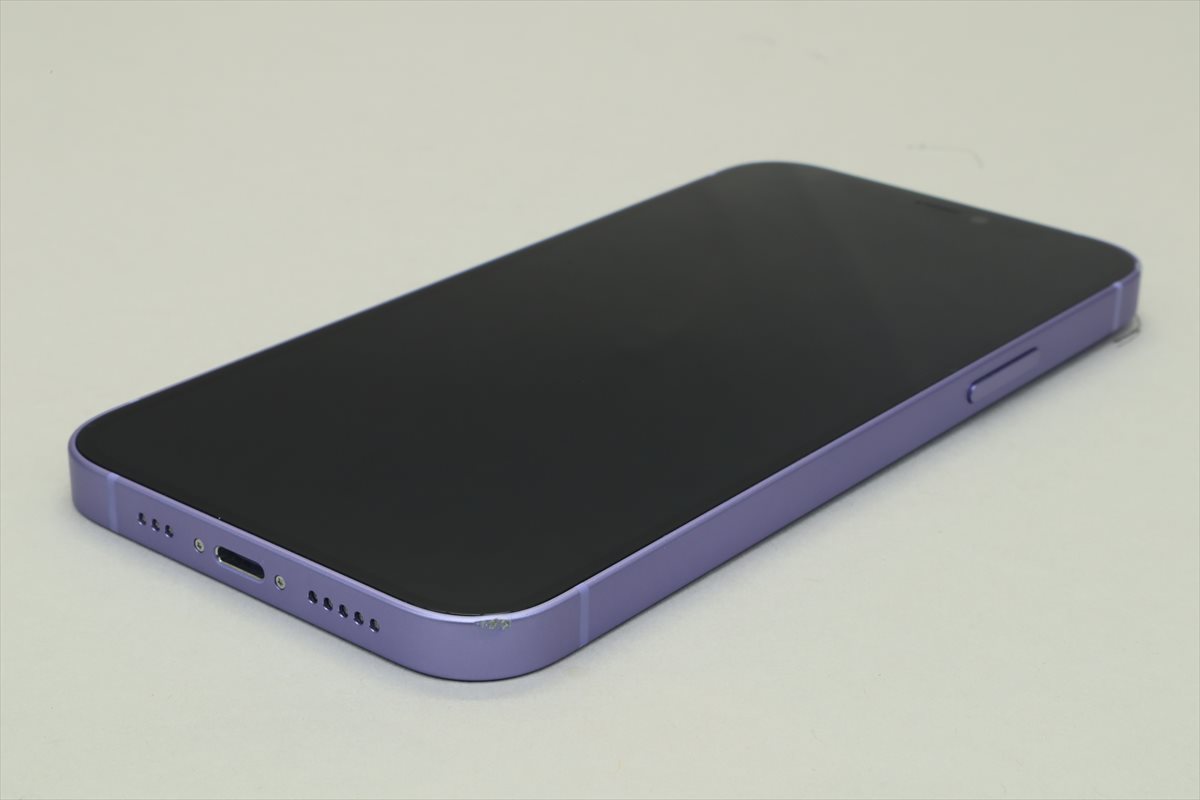 Apple iPhone12 128GB Purple A2402 MJNJ3J/A バッテリ100% SIMフリー 