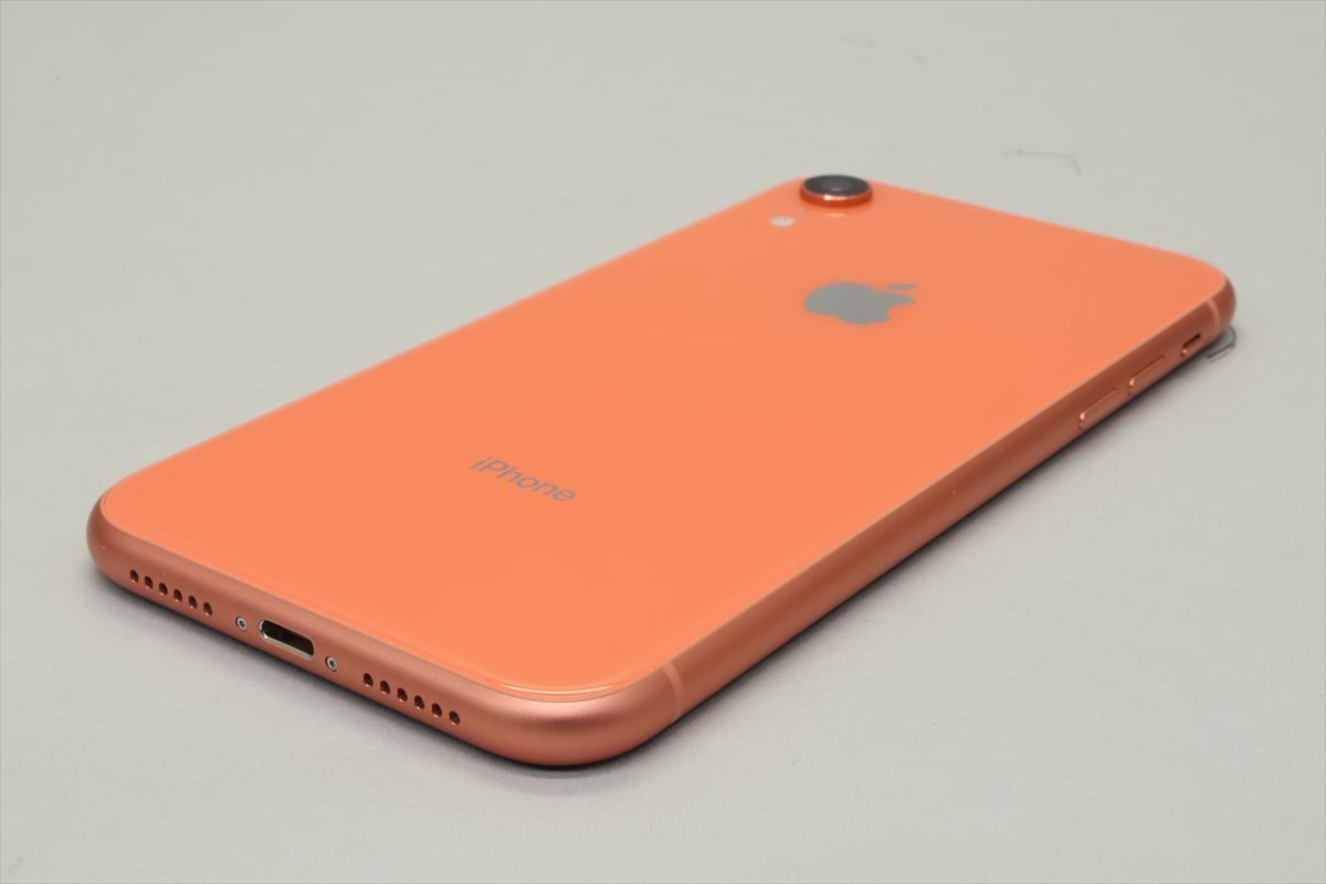 Apple iPhoneXR 128GB Coral A2106 MT0T2J/A バッテリ92%□SIMフリー