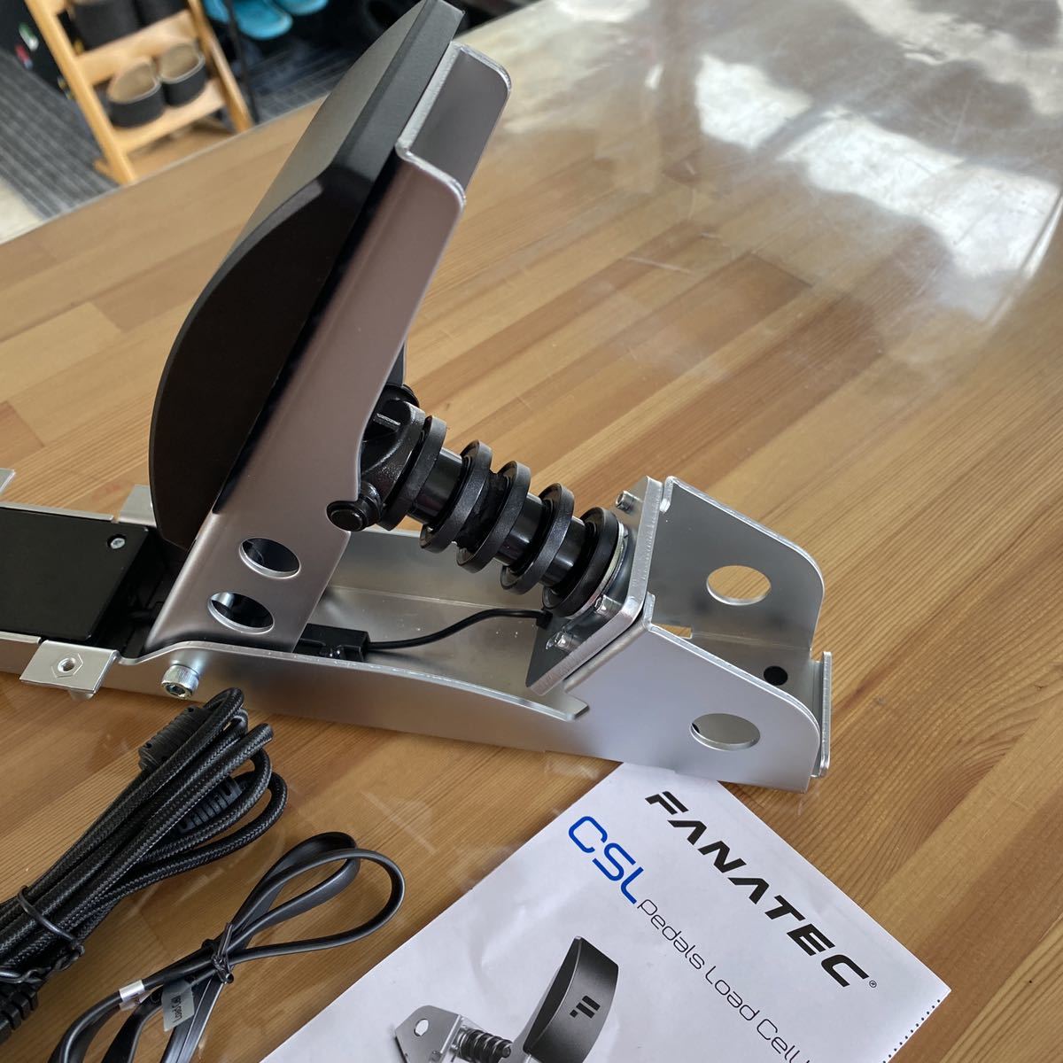 送料無料 FANATEC CSL Pedals Load Cell Kit ファナテック ペダル ロードセル 加工ソフトブッシュ付き