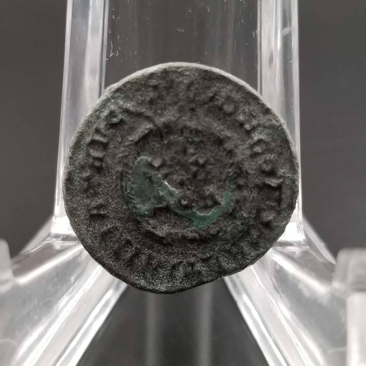 古代ローマ コイン ブロンズ 銅貨 神 アンティーク 発掘品 出土品 古銭 M7_画像4