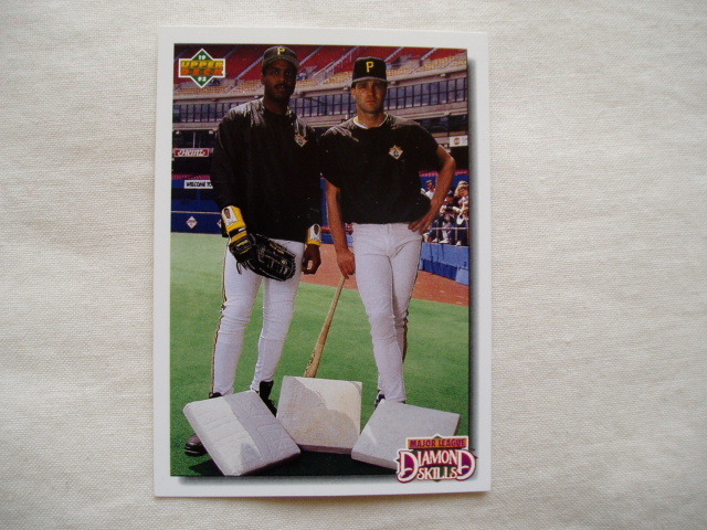 バリー・ボンズ＆アンディ・バンスライク【Barry Bonds＆Andy Van Slyke】◆UPPER DECK 1992 BLOODLINES ピッツバーグパイレーツ_画像1