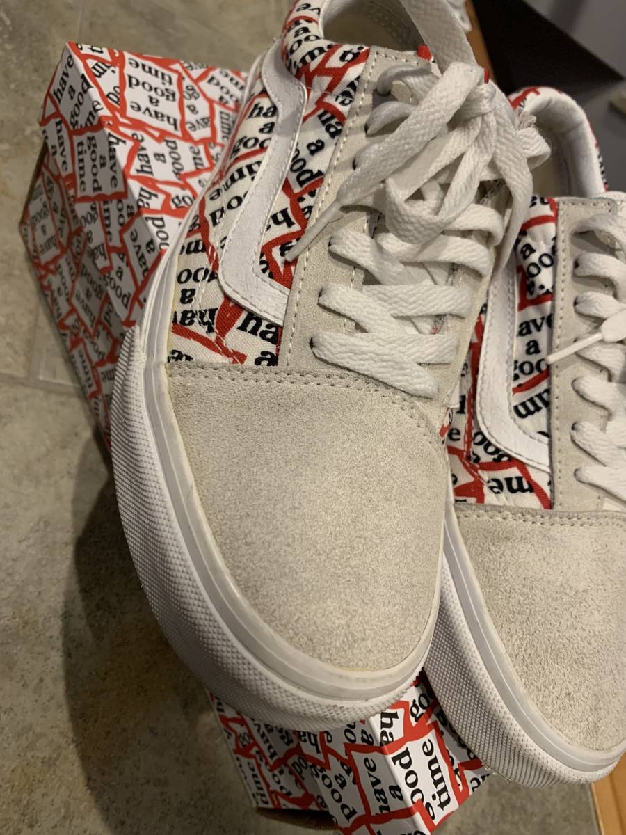 箱付 美品 VANS バンズ Old Skool オールドスクール have a good time