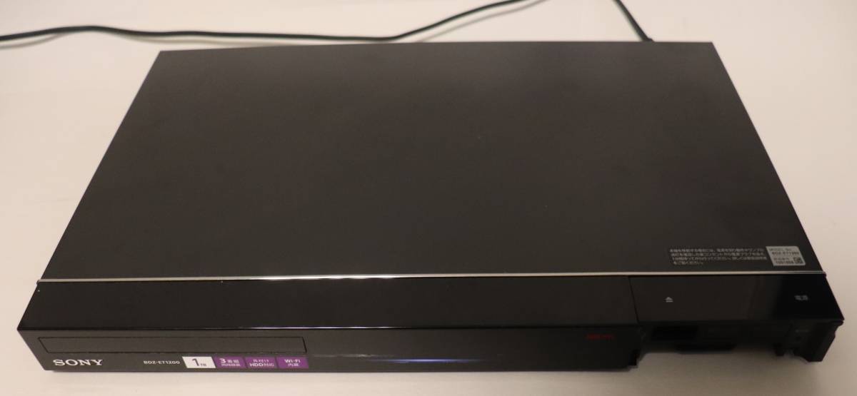ソニー BDZ-ET1200 ブルーレイディスクレコーダー 1TB ☆2014年製☆再生確認済み/ジャンク品　_画像1