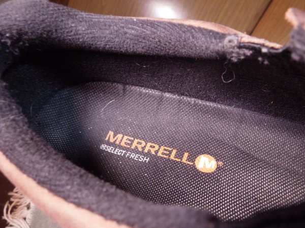 ■MERRELLメレル■ジャングルモック茶US9■27cmアウトドアシューズ_画像7