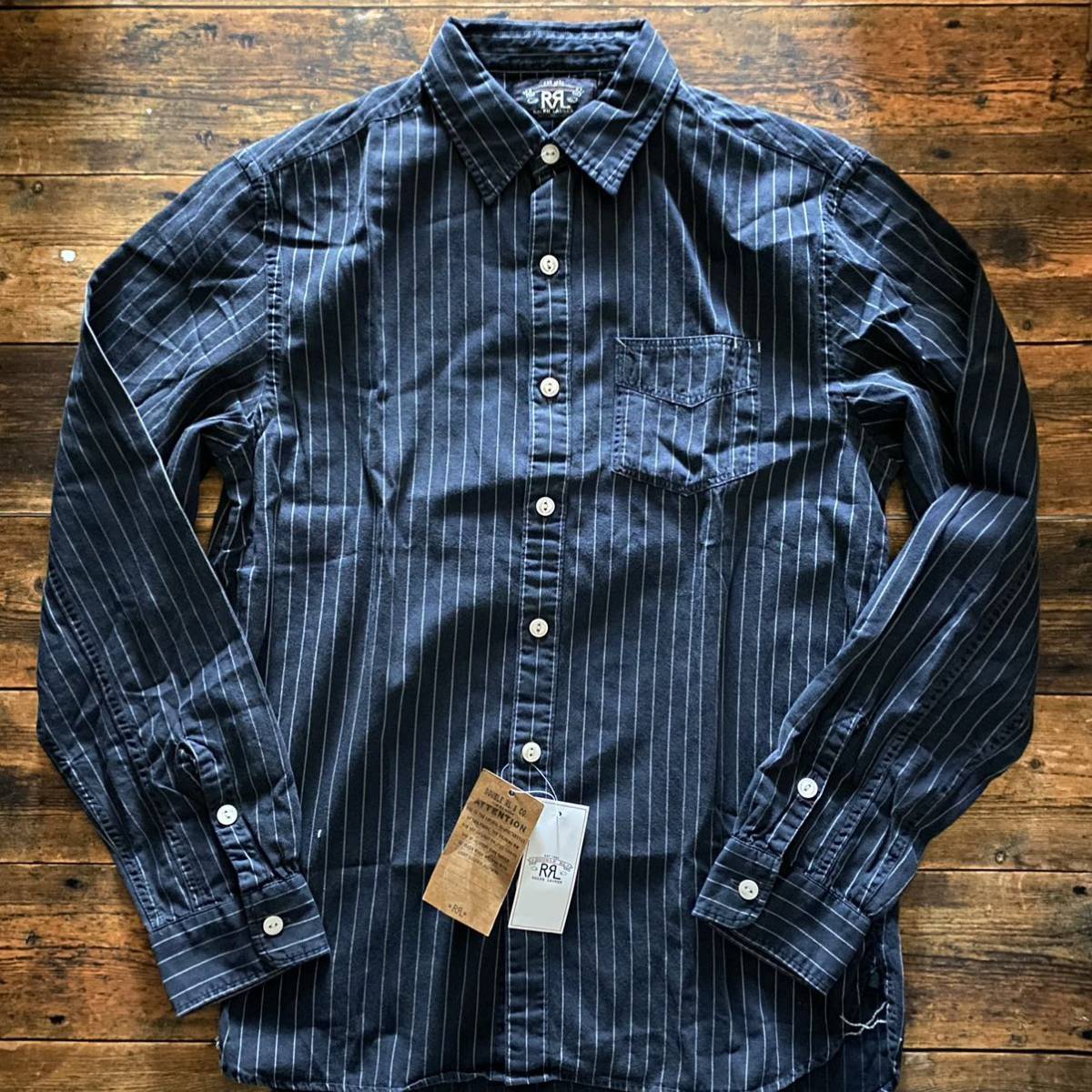 ヒート 【美品】RRL Striped Twill Workshirt XS | www.housetechcps