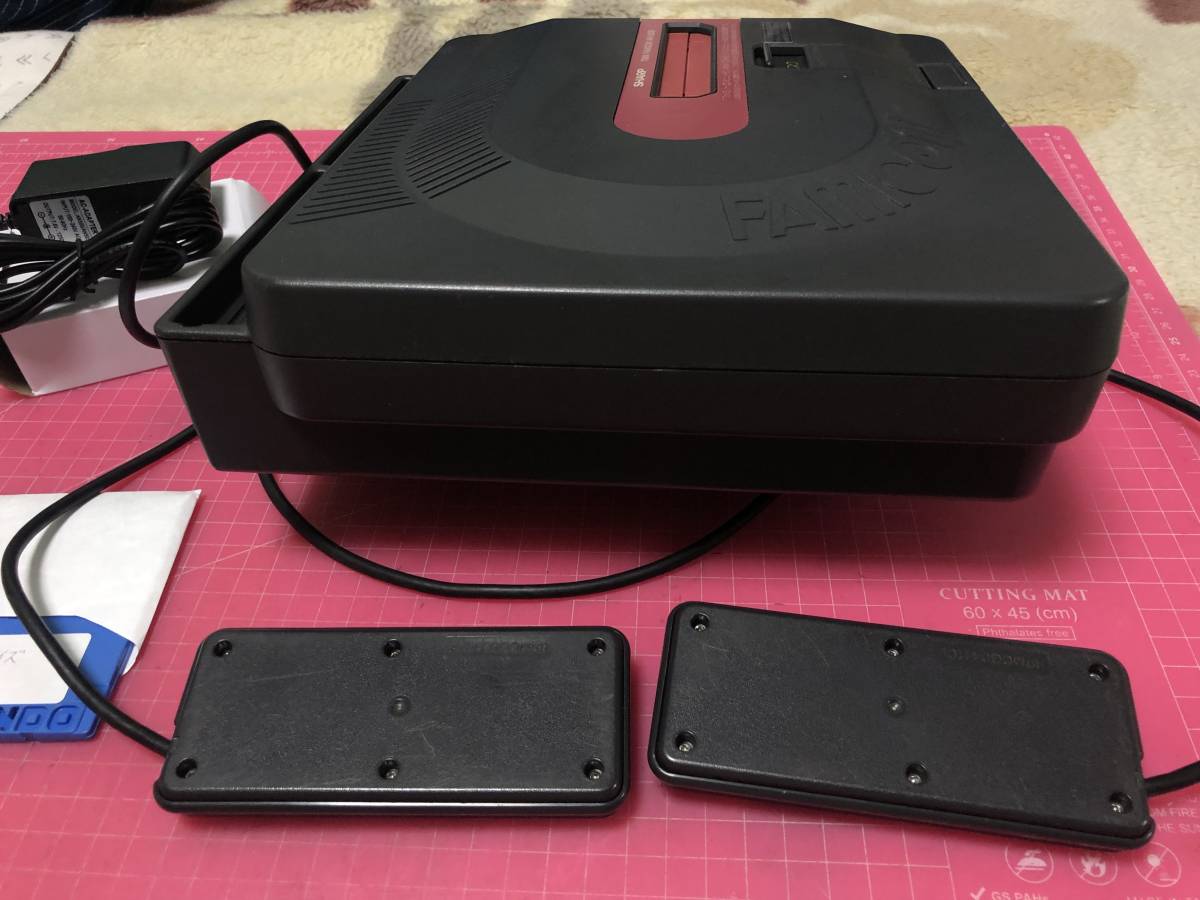 【期間限定!最安値挑戦】 FC AN-500B ツインファミコン改 黒 前期 ディスクシステム 本体 ディスクシステム
