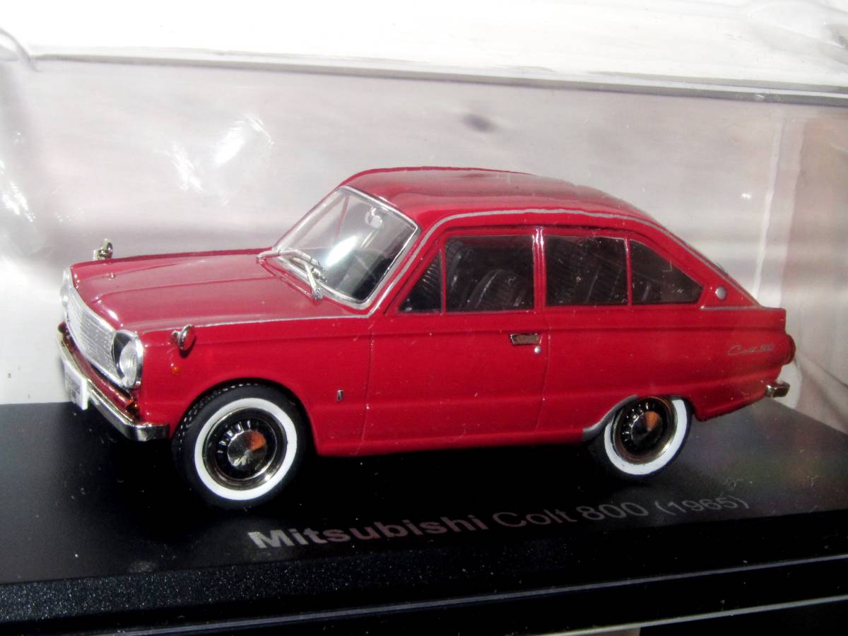 ■即決アシェット 国産名車コレクション 1/43【三菱 コルト800（1965） ブリスターパック未開封品_画像4