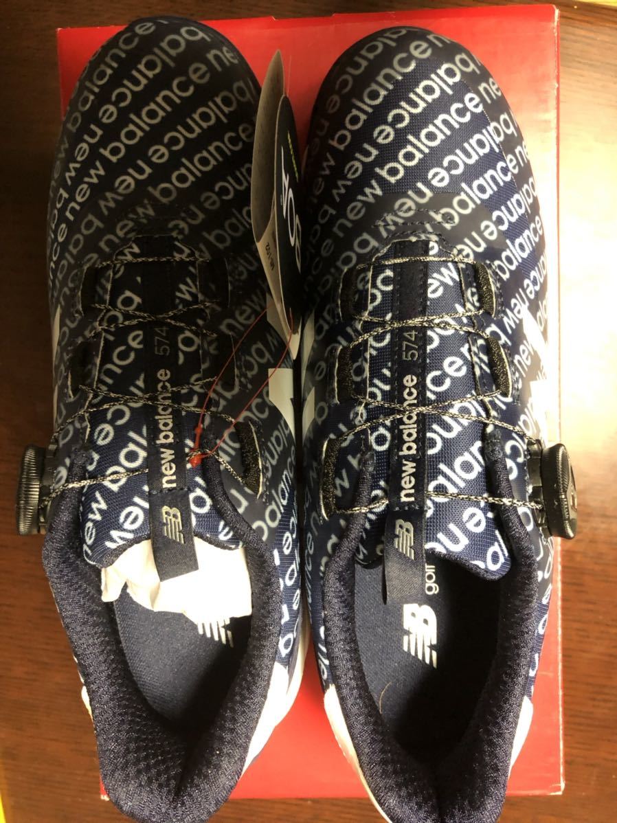 新品】ゴルフシューズ ソフトスパイク new balance UGBS574N 25.5cm
