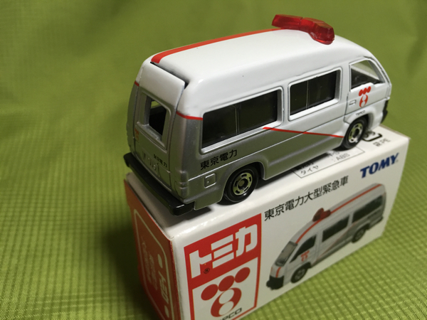特注トミカ■TEPCO東京電力大型緊急車 ハイエース_画像3
