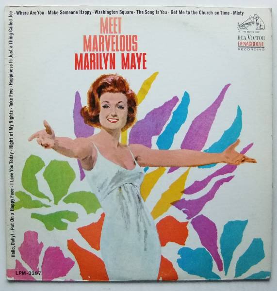◆ MARILYN MAYE / Meet Marvelous ◆ RCA LPM-3397 (dog:dg:promo) ◆ 4_画像1