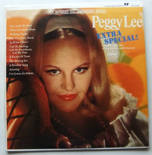 ◆ PEGGY LEE / Extra Special ◆ Capitol ST-2732 (color) ◆ C_画像1