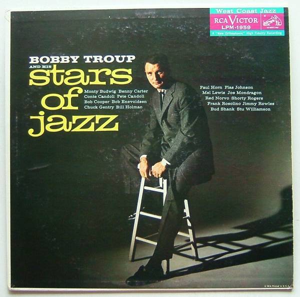 ◆ BOBBY TROUP And His Stars of Jazz ◆ RCA LPM-1959 (dog:dg) ◆_画像1
