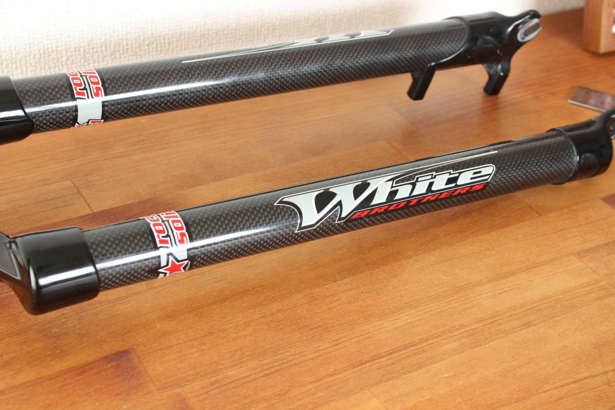 White Brothers Rock Solid Carbon Fork 検) 26インチ カーボン