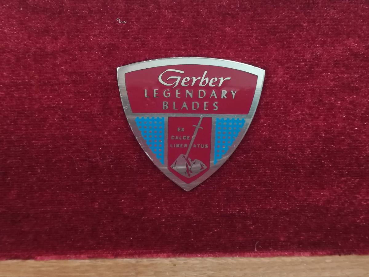 GERBER社製 カービングナイフ フォーク LEGENDARY BLADESガーバー アウトドア ビンテージ ステーキ キャンプ BBQ ソロ 匿名配送 4