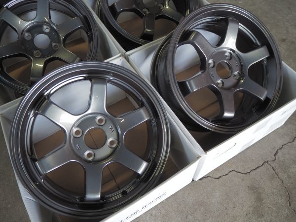 ☆超逆ゾリ☆15inch 6.5J+38 4H100 新品 人気 深リム 軽量 ホイール 1