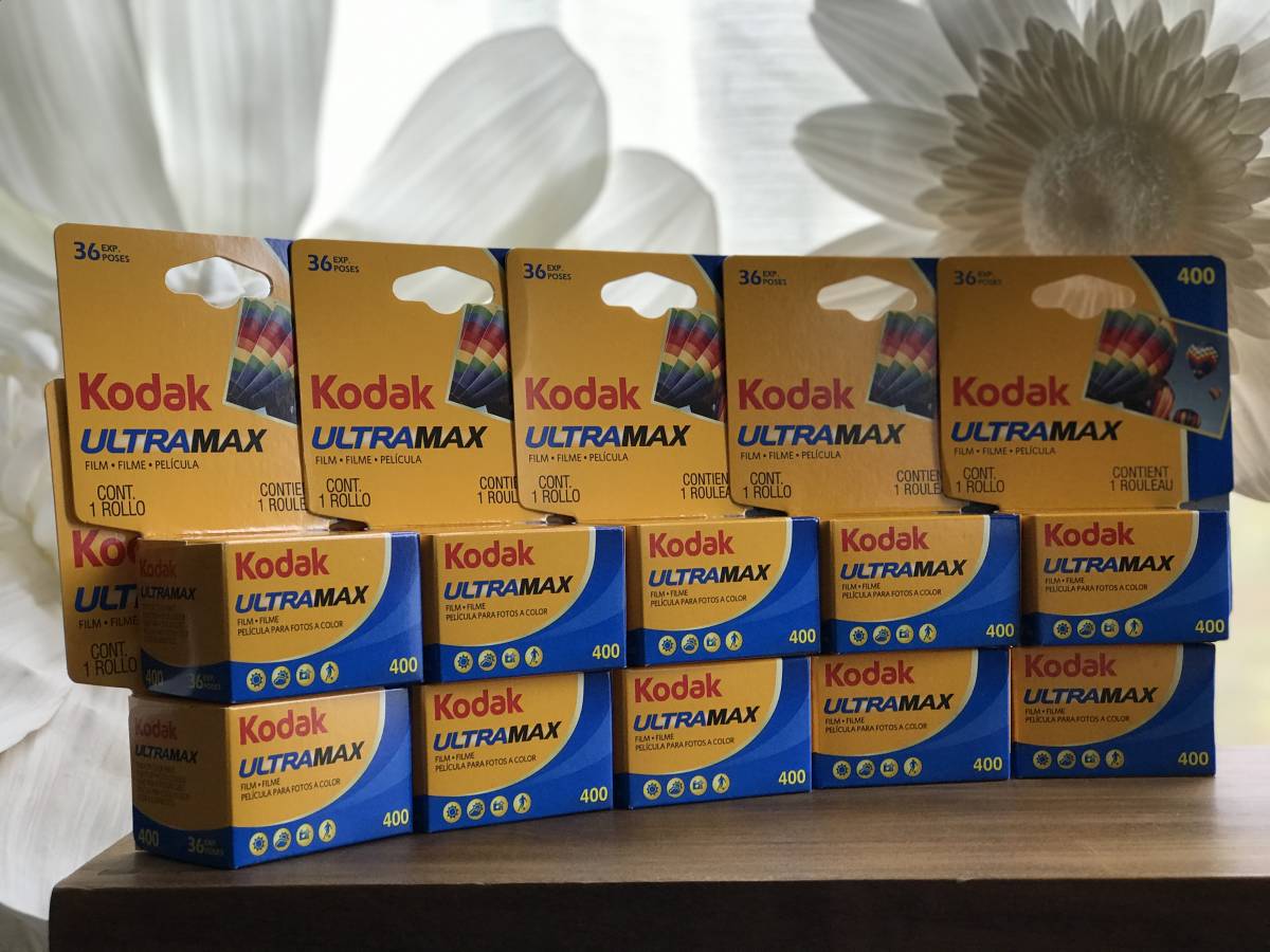 Kodak Ultramax 400 コダック ウルトラマックス400 36枚撮り 10本セット フィルム 売買されたオークション情報 Yahooの商品情報をアーカイブ公開 オークファン Aucfan Com