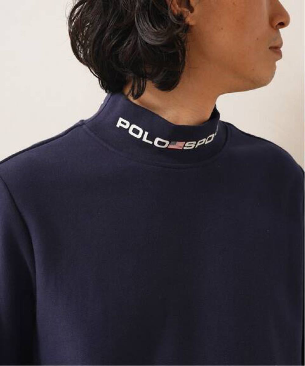 L 限定 POLO SPORT モックネック スウェット ポロスポーツ ラルフ