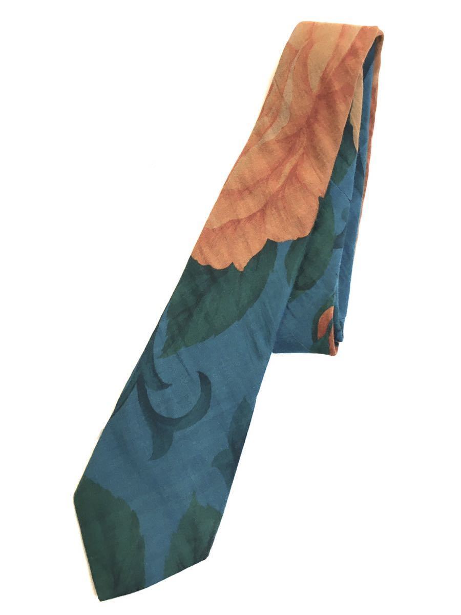 YOHJI YAMAMOTO POUR HOMME 花柄ネクタイ www.mecadraft.com
