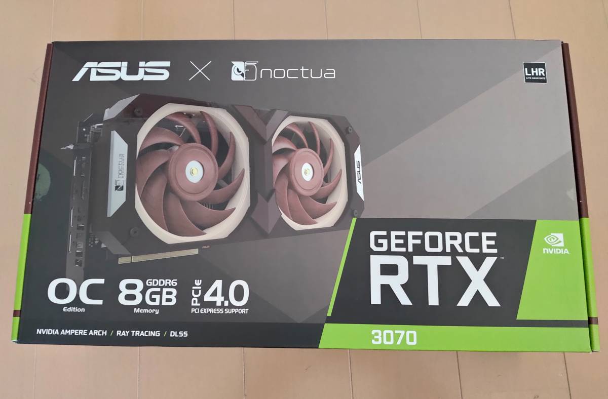 ASUS GeForce RTX 3070 Noctua OC Edition RTX3070-O8G-NOCTUA www