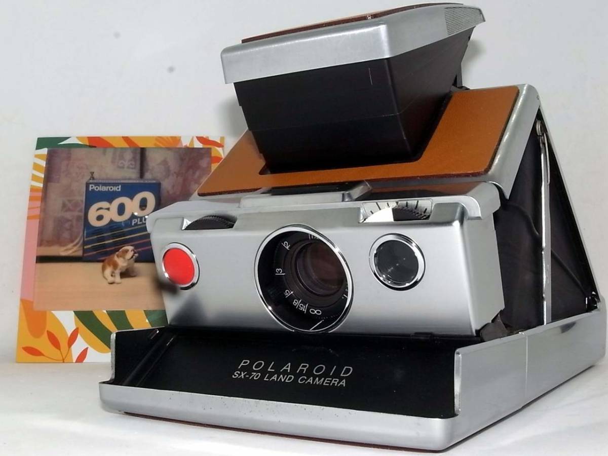 綺麗! ポラロイド Polaroid SX-70 コードネームアラジン 600フイルム