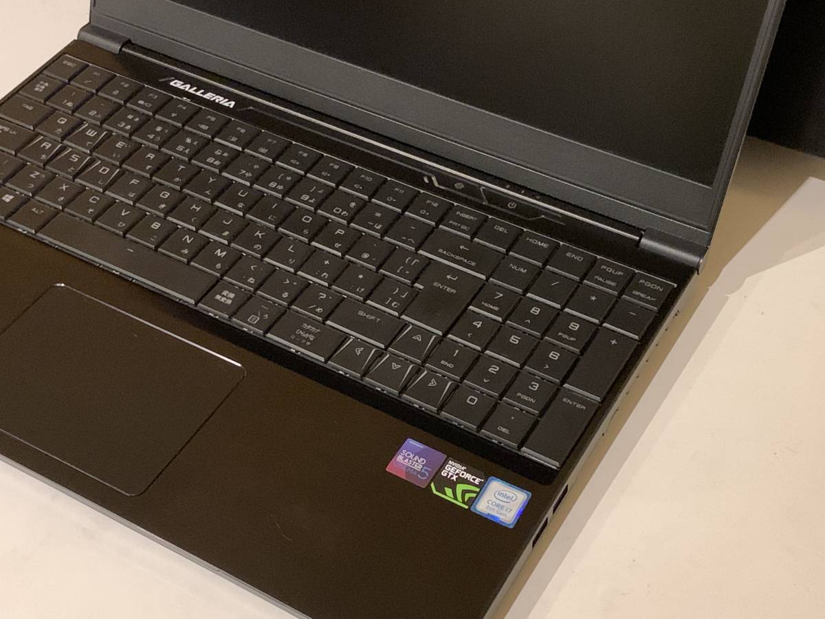 送料込み!美品 ゲーミングノートパソコン/CPU:corei7-8750h/NVIDIA